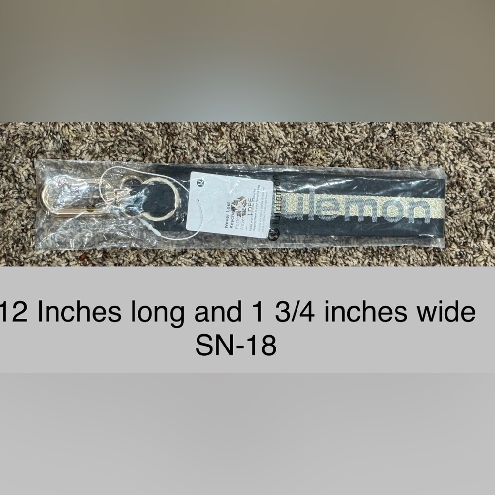 Lululemon Keychain NWT